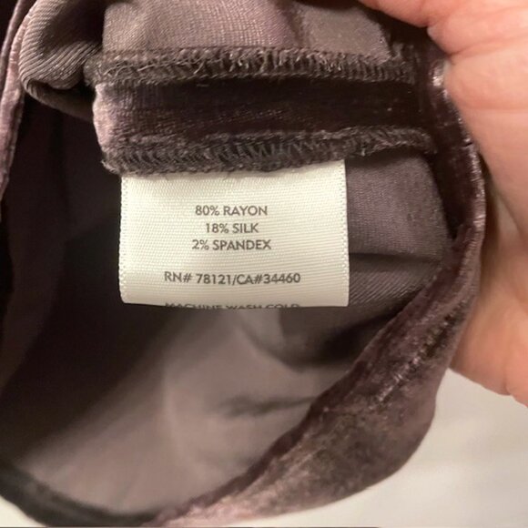 Eileen Fisher Sleeveless Shell Tank Top Silk Blend Size Large Purple - Picture 10 of 13